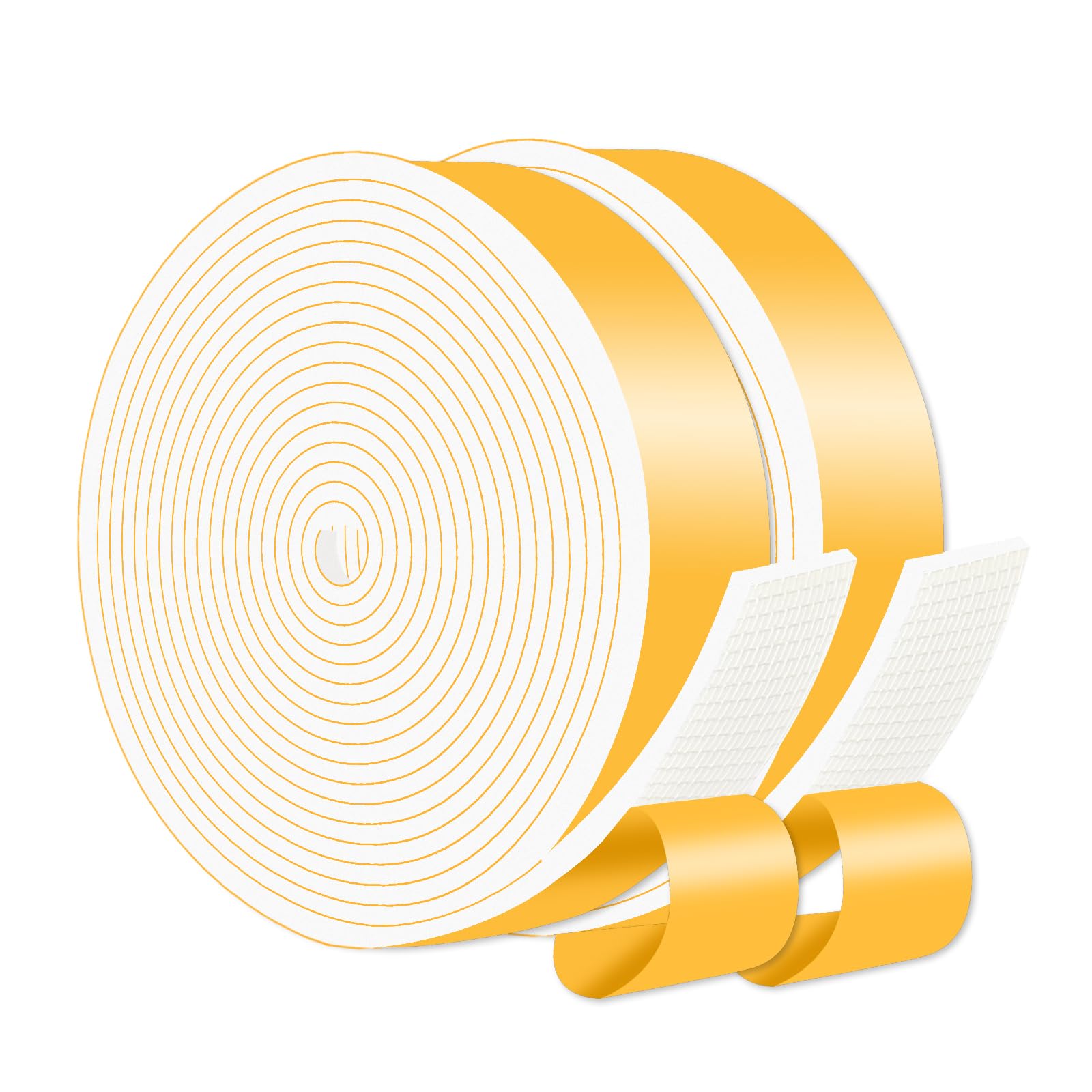 Weather Stripping,High Density CR,Strong Adhesive,1 in x 1/8 in x 33Ft
