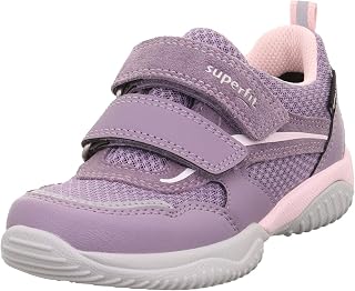 Superfit Storm Mädchen Sneaker Low Leder/Synthetik lila/rosa