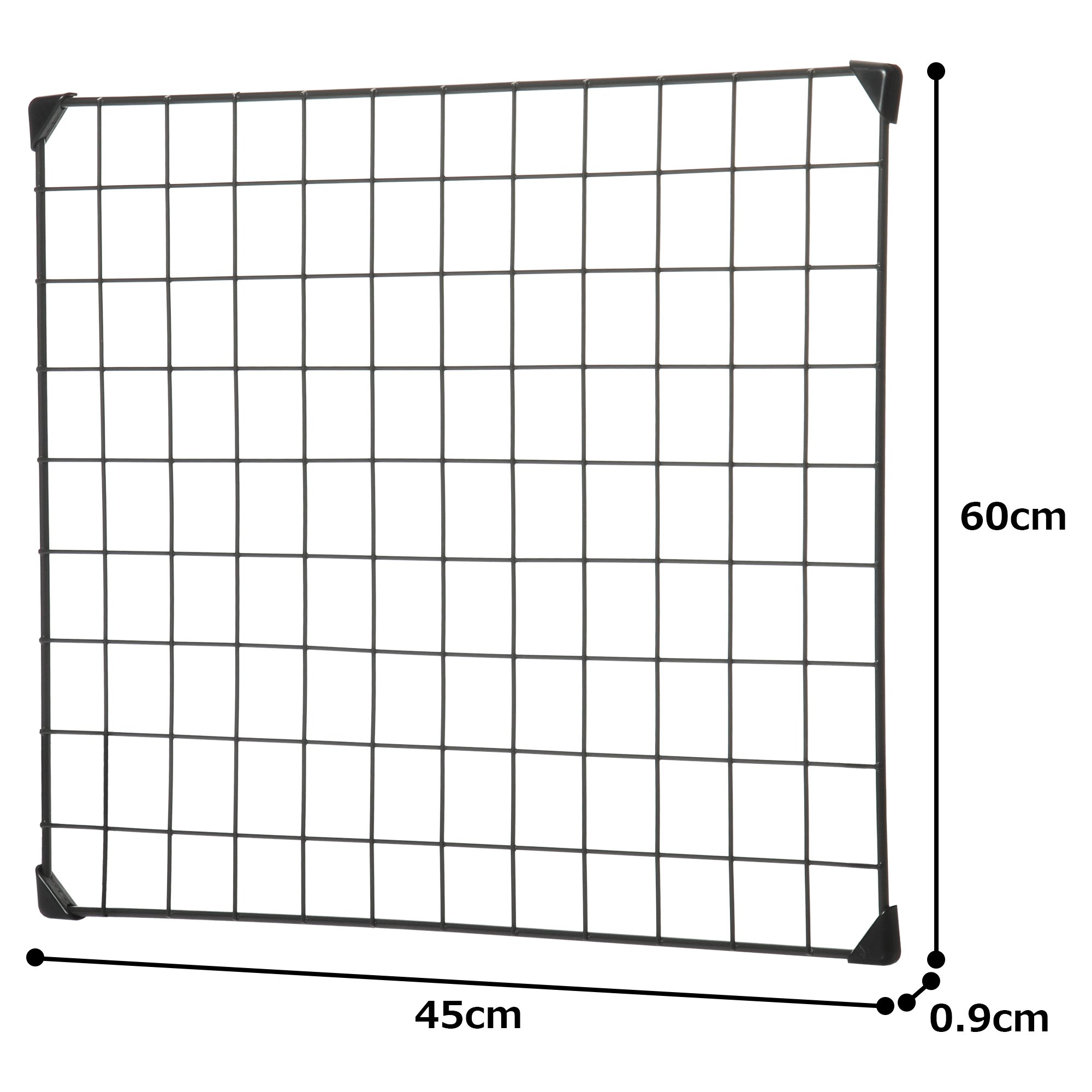 Amazon.co.jp: アイリスオーヤマ メッシュ パネル MPP-4560 ブラック