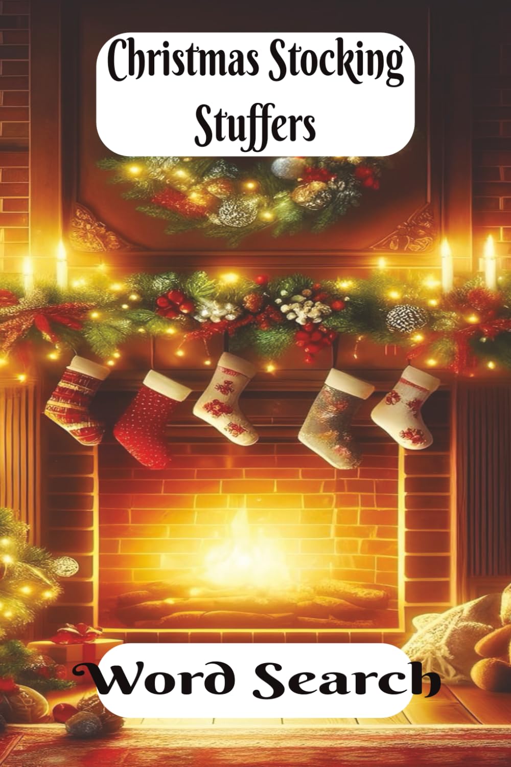 Christmas Stocking Stuffer Word Search Book: Christmas Morning Magic Begins Wit a Word Search Stocking Stuffer. 6x9 inches, 50 Puzzles....A Treat for ... Love the Challenge. Watch your Brain Bloom!