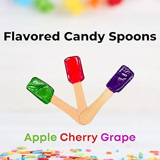 Concession Essentials 115 Piece Snow Cone/Shaved Ice Kit with 75 Ounces of Syrup, Cups, Neon Straws and Bonus Candy Spoons - Perfect for Birthdays, Sporting Events, Festivals