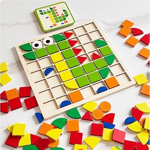 Miniatura 3 de Actividades de demencia para personas mayores, 120 piezas de rompecabezas de madera a juego para ancianos, productos de Alzheimer para adultos