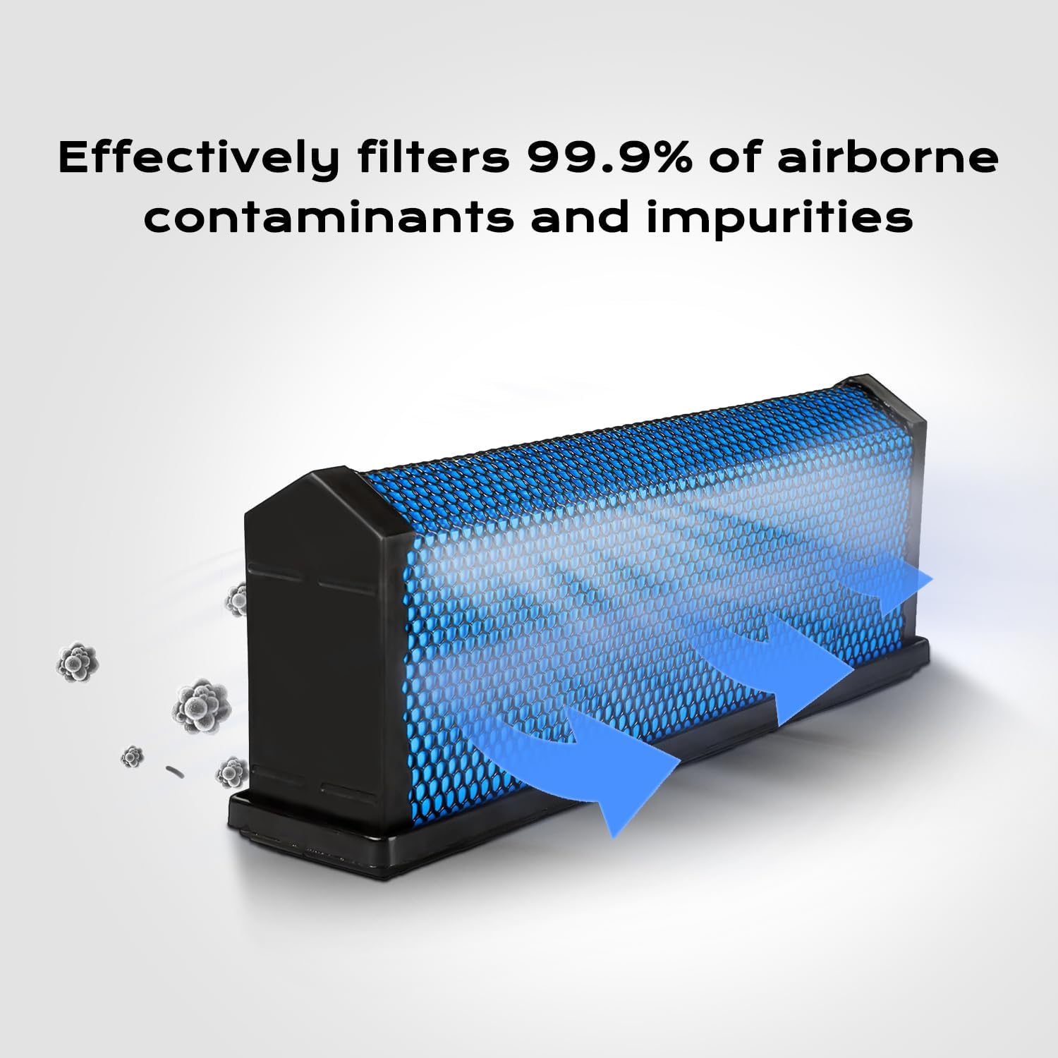 KARPAL 2Pcs Air Filter Compatible with Freightliner Cascadia Coronado 122SD DD13 DD15 Replacement for CA5790 LAF6260A 49478 83478 CA11249