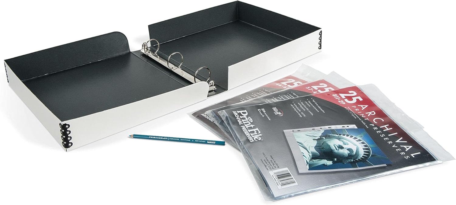 Gaylord Archival White Photo Preservation Album Kit Electronics