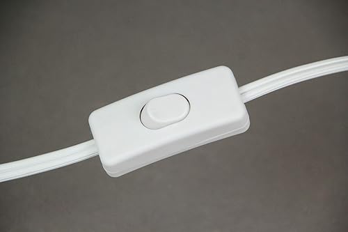 Miniatura 5 de Par de lámparas de mesa de resina robot con acabado plateado de los años 60 con tonos acentuados en azul marino, decoración de dormitorio de ciencia