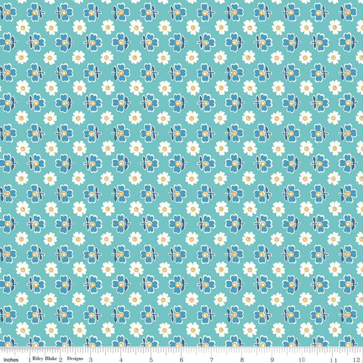 Flea Market Fat Eighth Bundle (36 Pieces) by Lori Holt for Riley Blake 9 x 21 inches (22.86 cm x 53.34 cm) Fabric cuts DIY Quilt Fabric