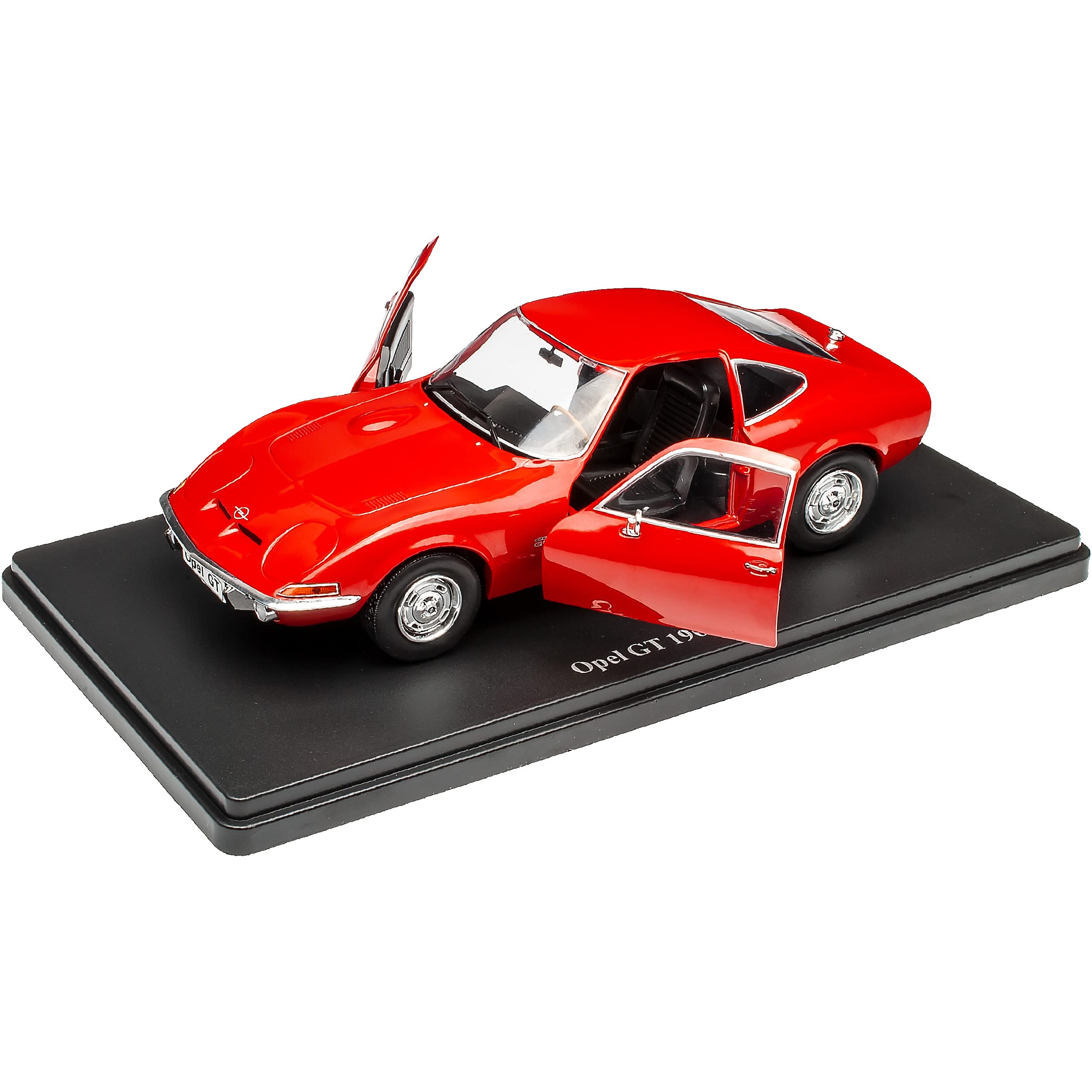 Generisch Opel GT 1900 Coupe Rot 1968-1973 Mit Sockel 1/24 Agostini Modell Auto Modellcarsonline Modell Auto