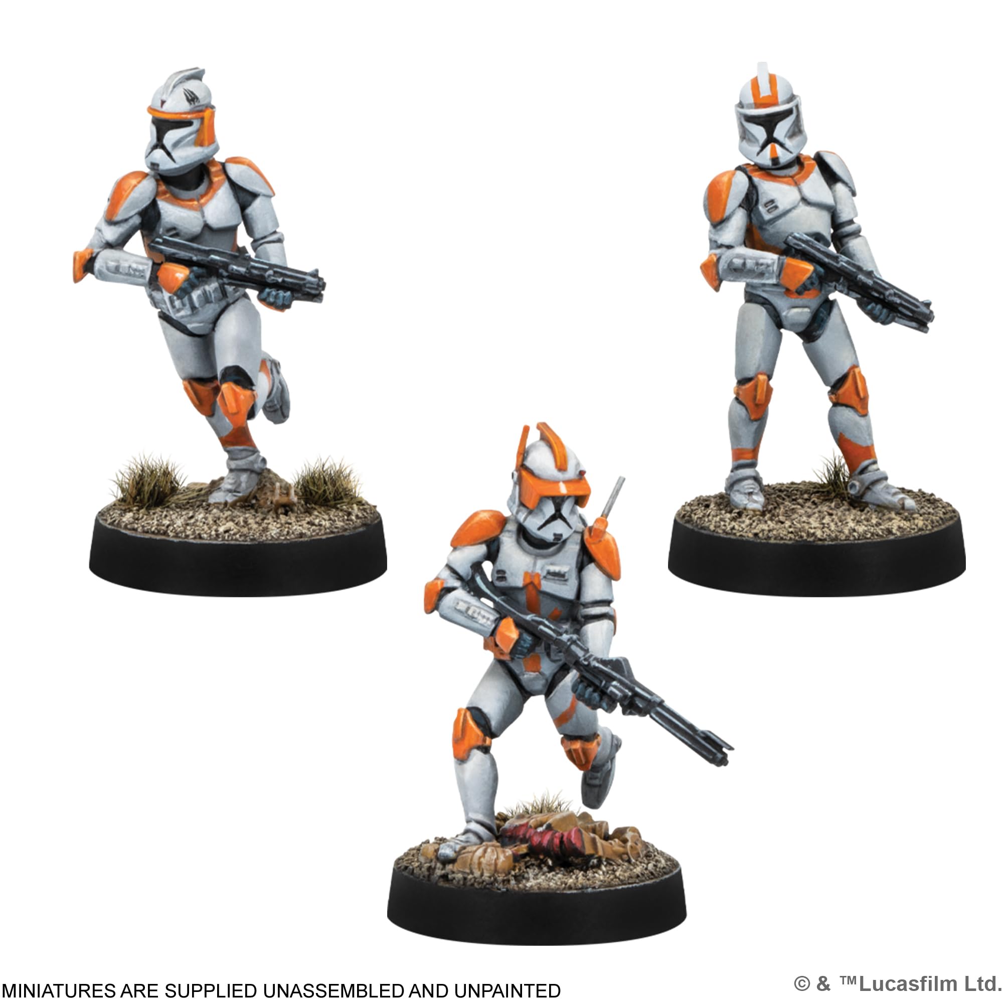 Star Wars: Legion Clone Commander Cody rozszerzenie dla 2 graczy od 14 lat 120-180 minut niemiecki wielojęzyczny