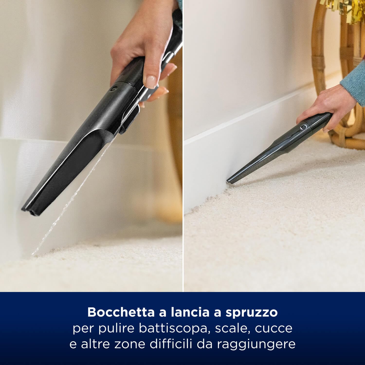 BISSELL® PowerWash Pet, Lavatappeti, Lava tappezzeria ideale per i proprietari di animali domestici, Lava divano, Pulitore Multisuperficie, Potente Motore da 600 W, Leggero, Con cavo, 3878N