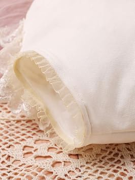 Ylsteed Newborn Photography Outfits Girl Newborn Photography Props Lace Romper Baby Photo Shoot Outfits Girls Photo Props (Strap Style - Beige)