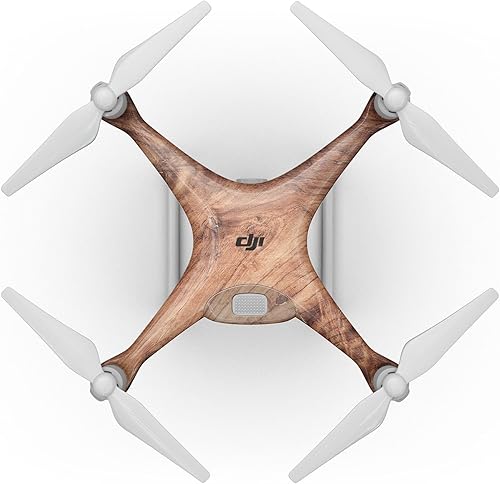 DesignSkinz - Compatible con Drone DJI Phantom 4 Pro - Vinilo adhesivo protector resistente a los arañazos - Madera natural de lujo V5 DesignSkinz - Compatible con Drone DJI Phantom 4 Pro - Vinilo adhesivo protector resistente a los arañazos - Madera natural de lujo V5