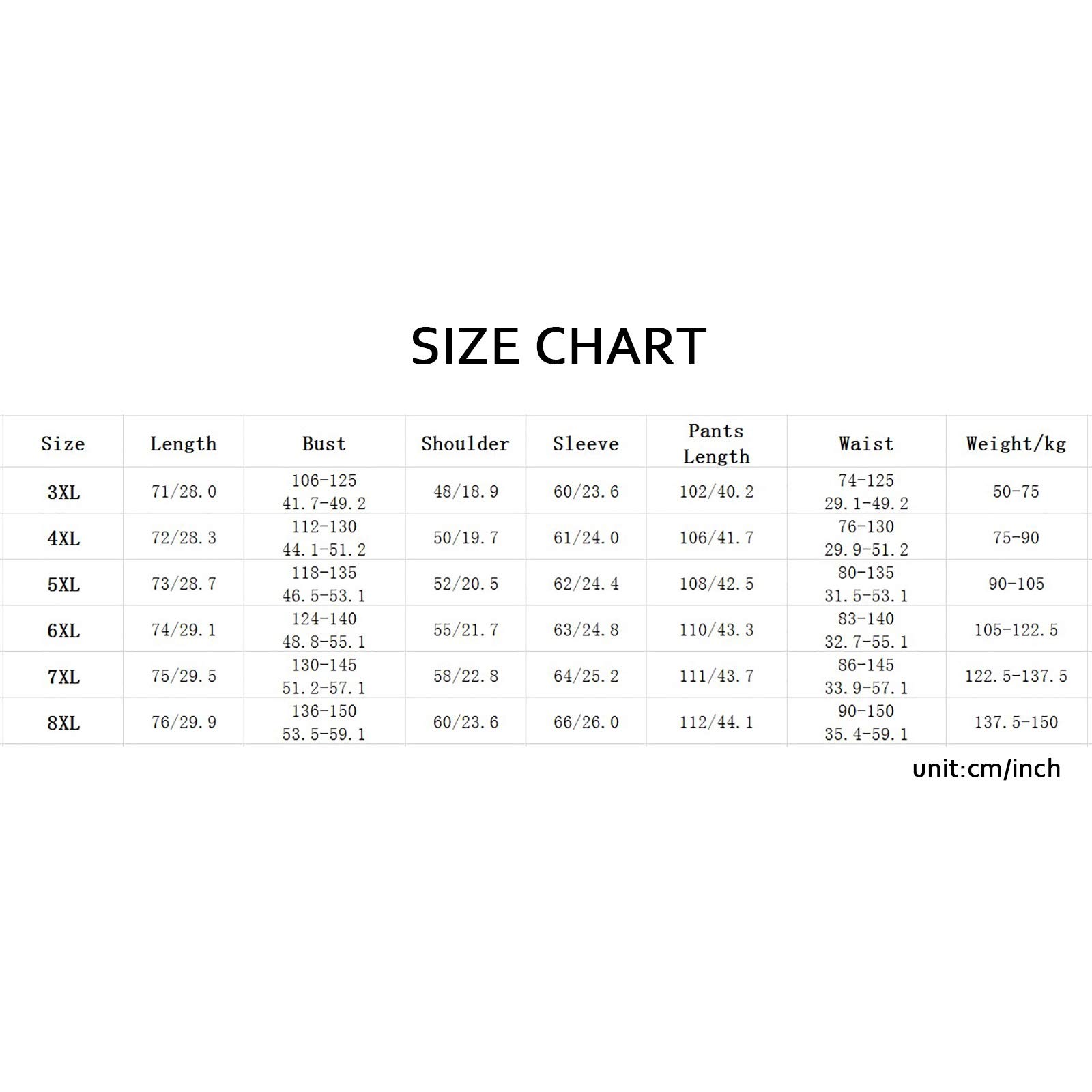 G&F Zestaw bielizny termicznej dla mężczyzn, ciepłe topy i dno, oddychające, na zimę, duży rozmiar 3XL-8XL (kolor: czerwony, rozmiar: 3XL)