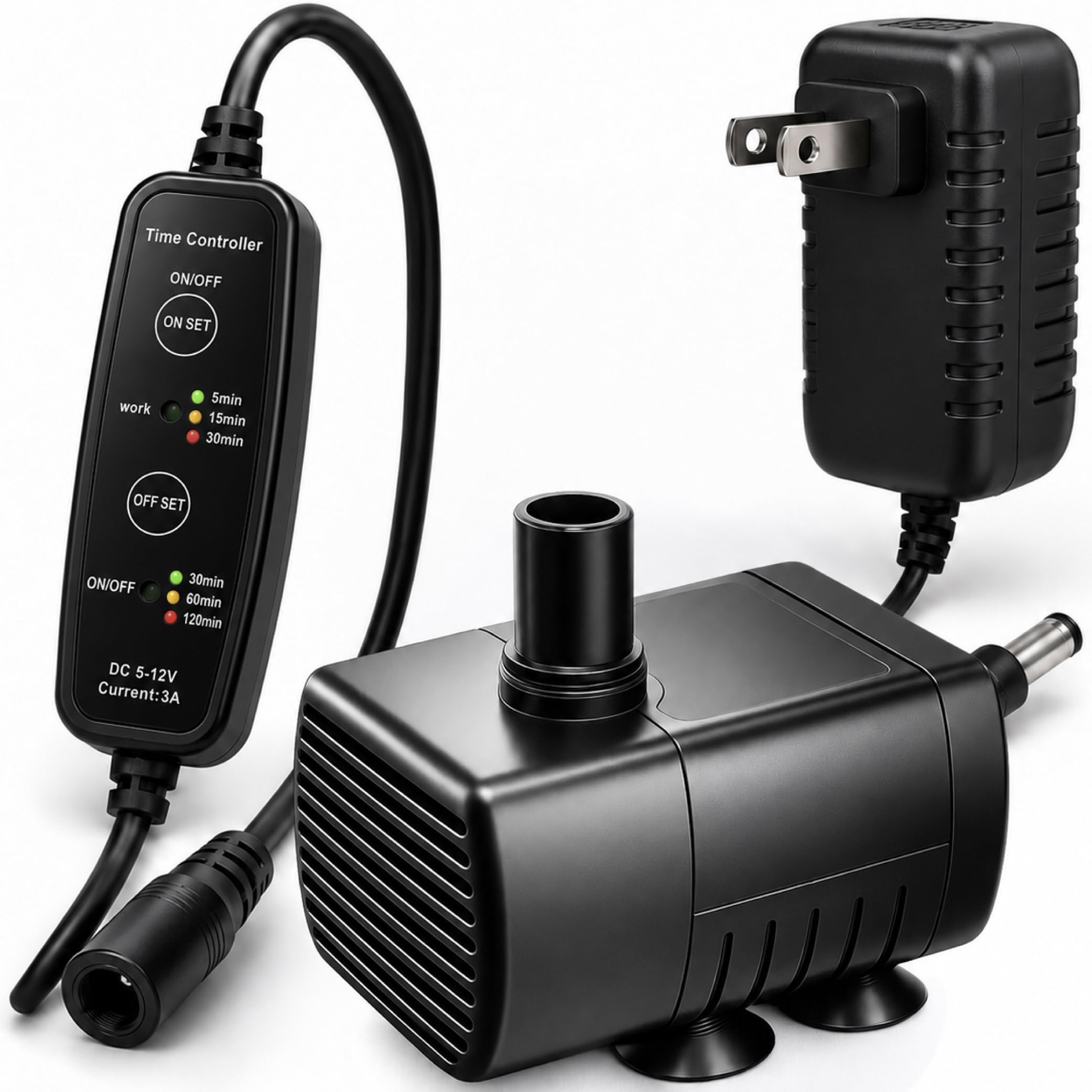 Photo 1 of CARPATHEN Submersible Water Pump with Timer - 160 GPH