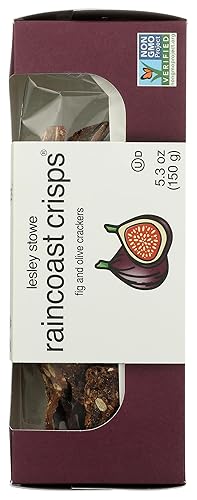 Miniatura 7 de Lesley Stowe Crisps Fig and Olive, 5.3 oz