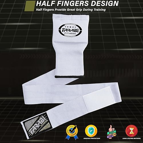 Miniatura 4 de Farabi Sports Guantes de boxeo híbridos para niños