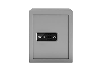 Godrej Security Solutions Forte Pro 40 litres Digital Electronic Safe Locker for Home & Office with Motorized Locking Mechanism (Light Grey)