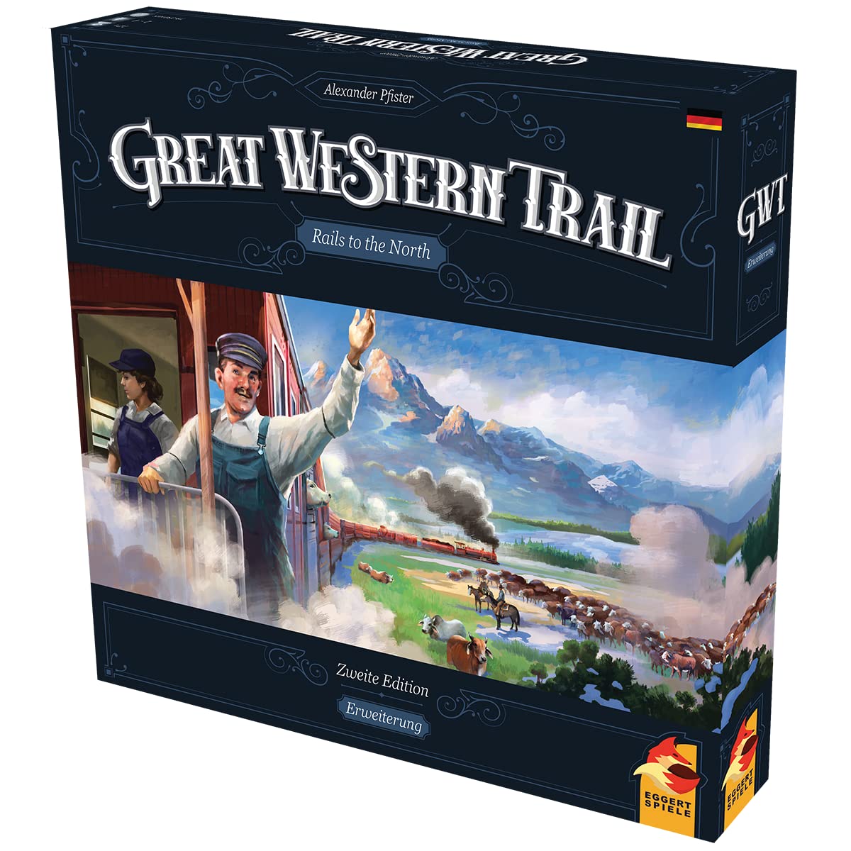 Eggertspiele Great Western Trail - Rails to the North