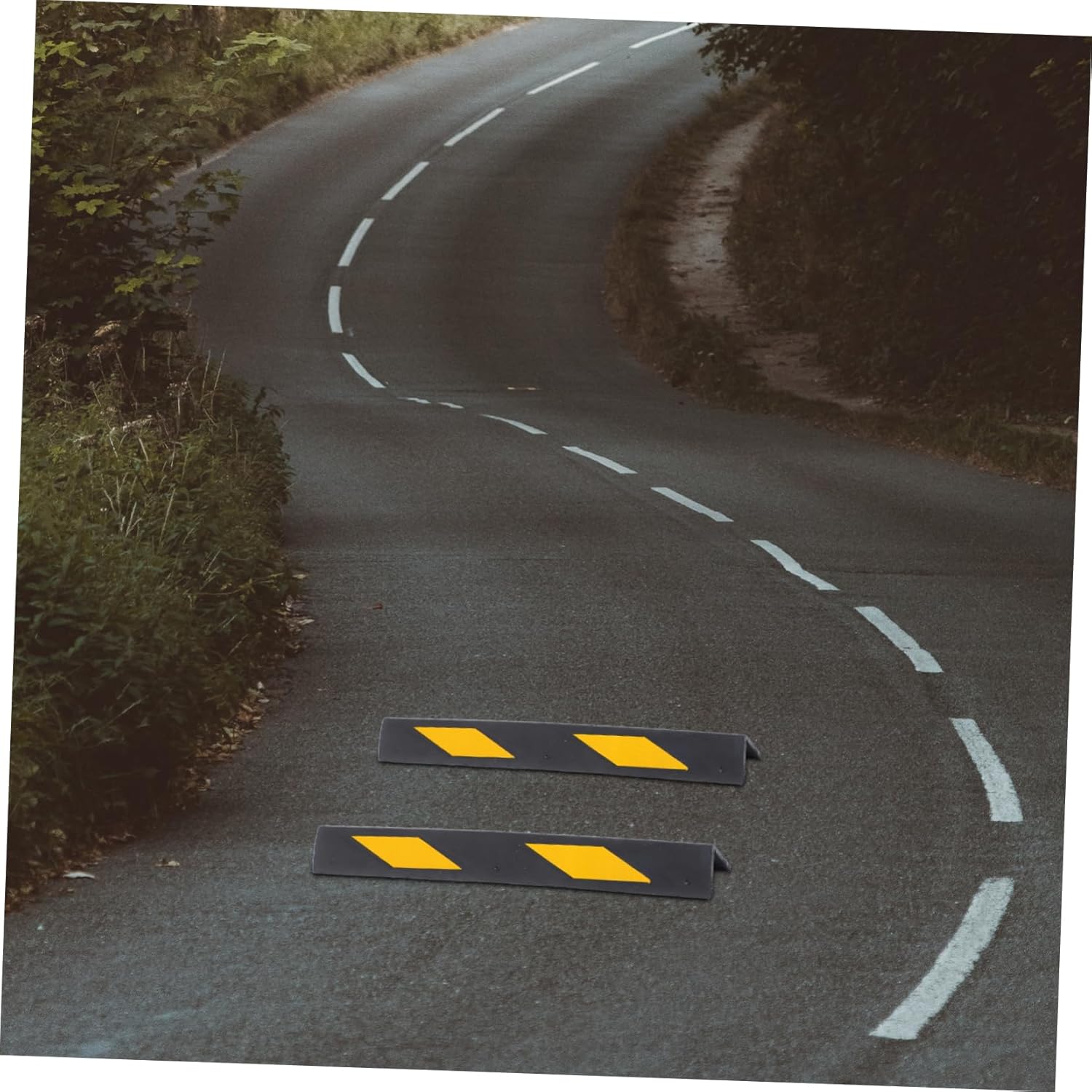 Garage Wall Protector Reflective Strips Car Stops for Garage Floor Corner Safety Guards Rubber Wall Corner Guard Kit