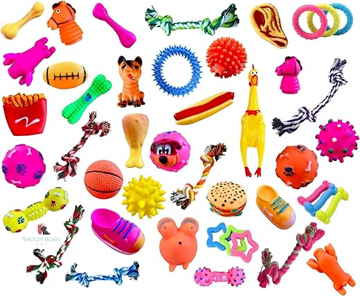 Kit 10 Mordedores Pet De Borracha Mordedor para Cães Cachorros Top Petshop