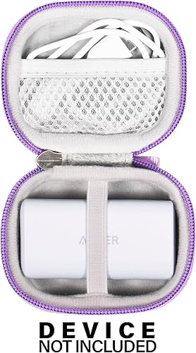 Miniatura 8 de CaseSack Funda para cargador portátil Anker con conector Lightning incorporado (negro)