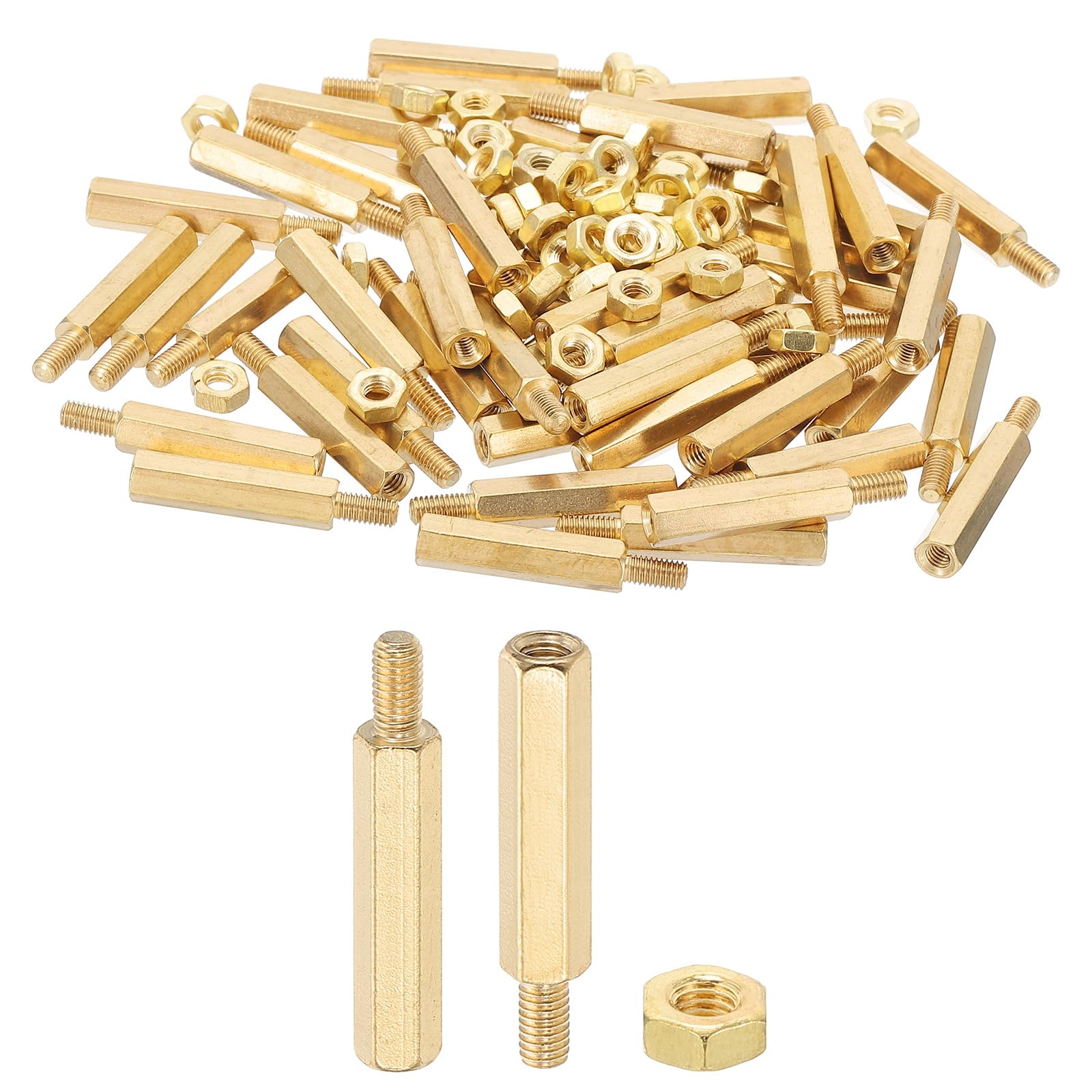 PATIKIL M3X20mm+6mm Standoff Screws