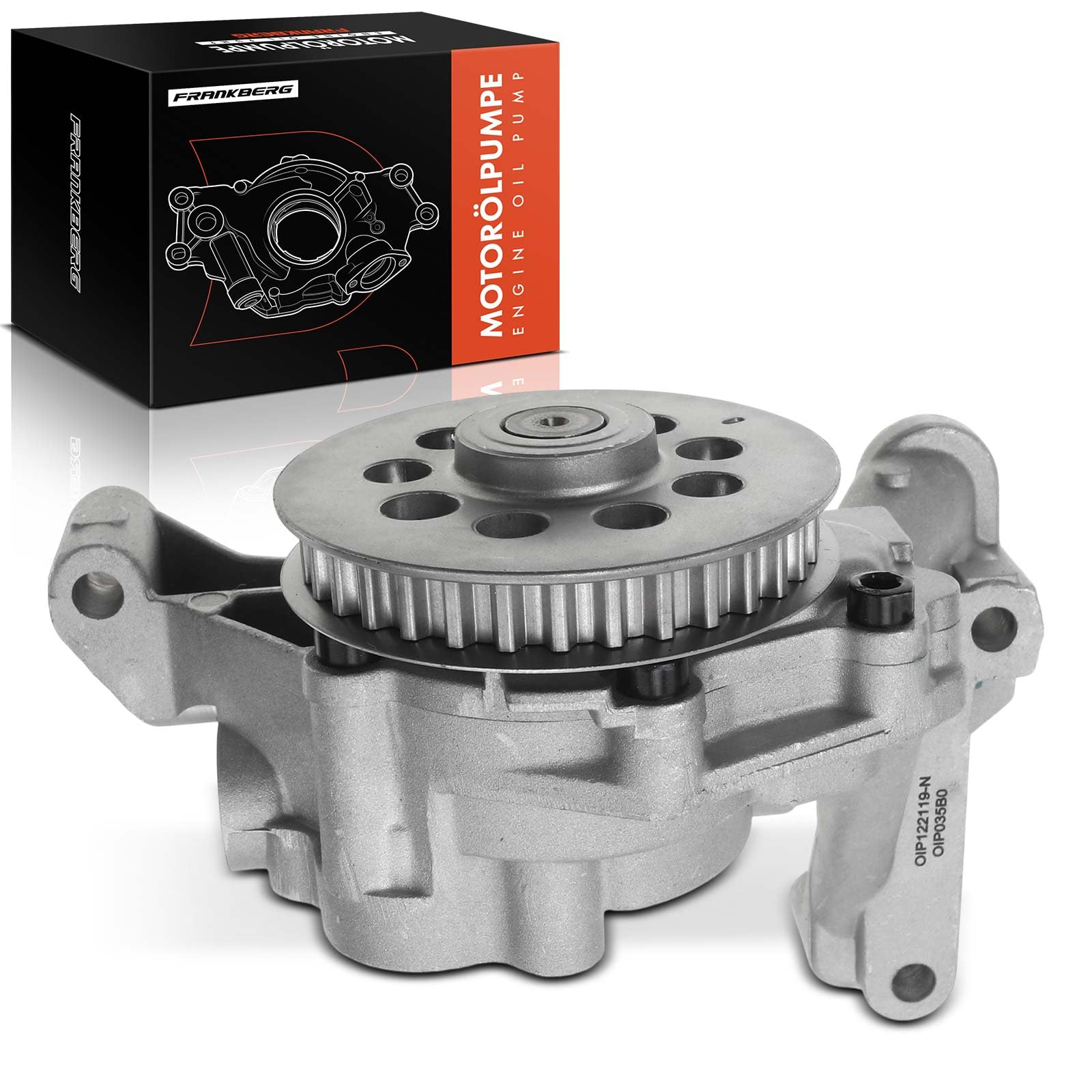Frankberg Bomba de aceite Oil Diesel Compatible con Golf VI 5K1 1.6L Golf VI Variante AJ5 1.6L T.o.u.r.a.n 1T3 2.0L Golf Plus 521 5M1 1.6L Transporter/C.a.r.a.v.e.l.l.e VI Bus SGB SGJ SHB SHJ 2.0L
