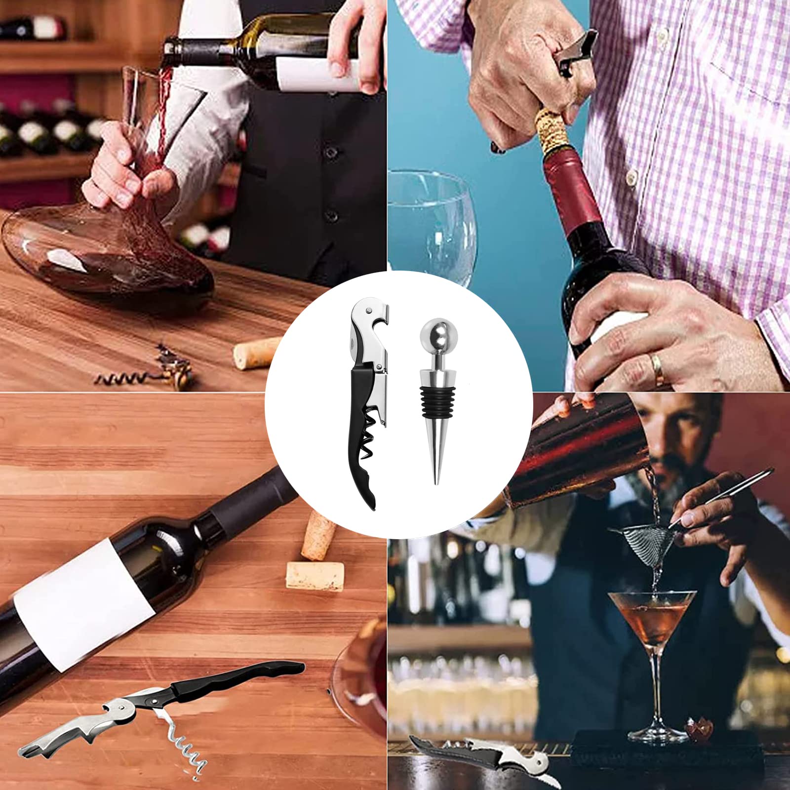 GLZ-Innovation GmbH EasyDrehFix, Apribottiglie, Aiuto Per Avvitare, Per Bottiglie Di Chiusura A Vite, In Plastica E Metallo (arancione