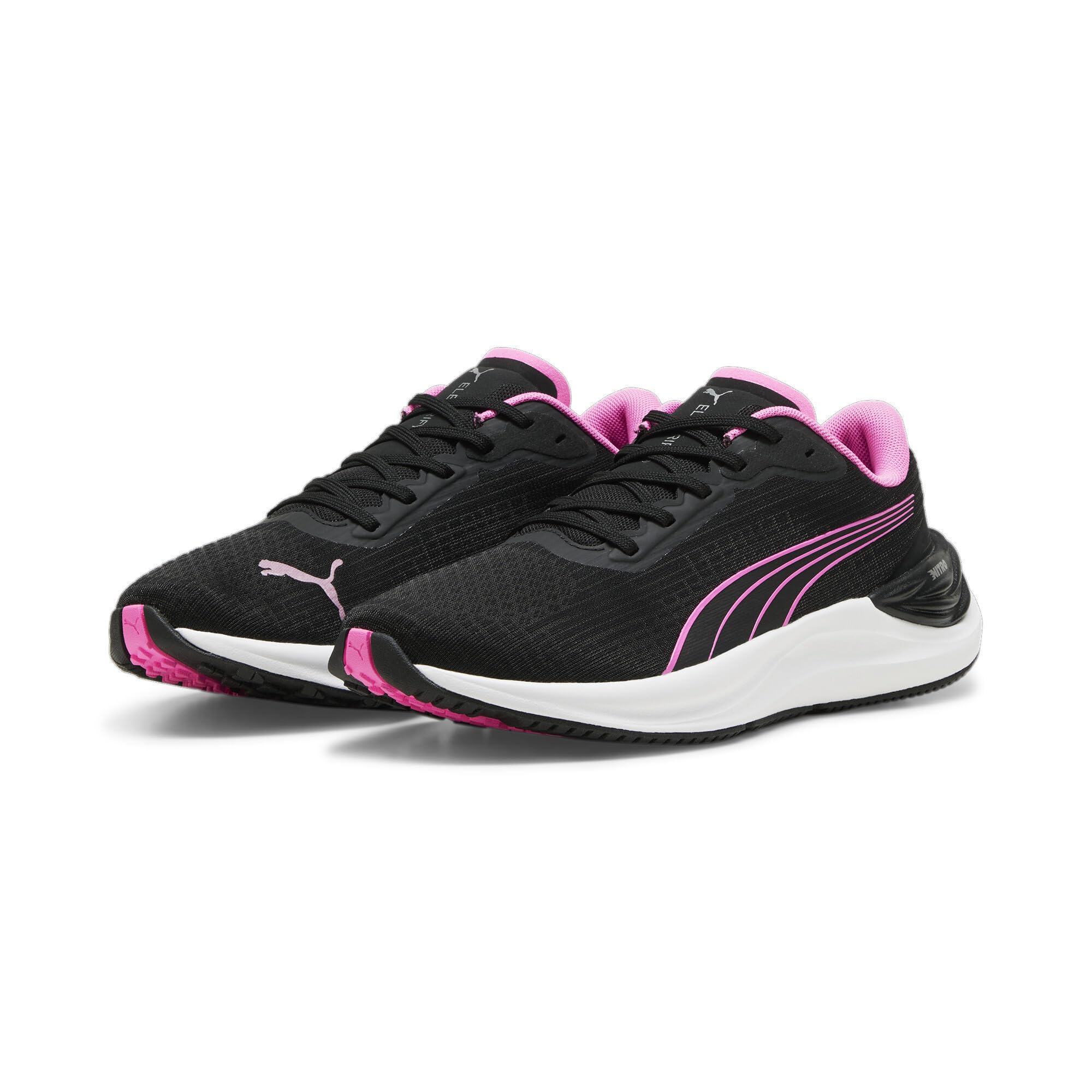 PUMA Electrify Nitro 3 WNS damskie buty do biegania szosowego, Puma Czarna Trucizna Różowy, 38 EU
