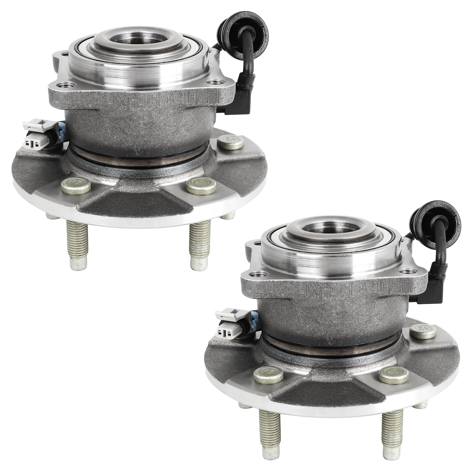 ECCPP 2-Piece 512229 Wheel Hub Bearing for Chevrolet Equinox 2005-2006