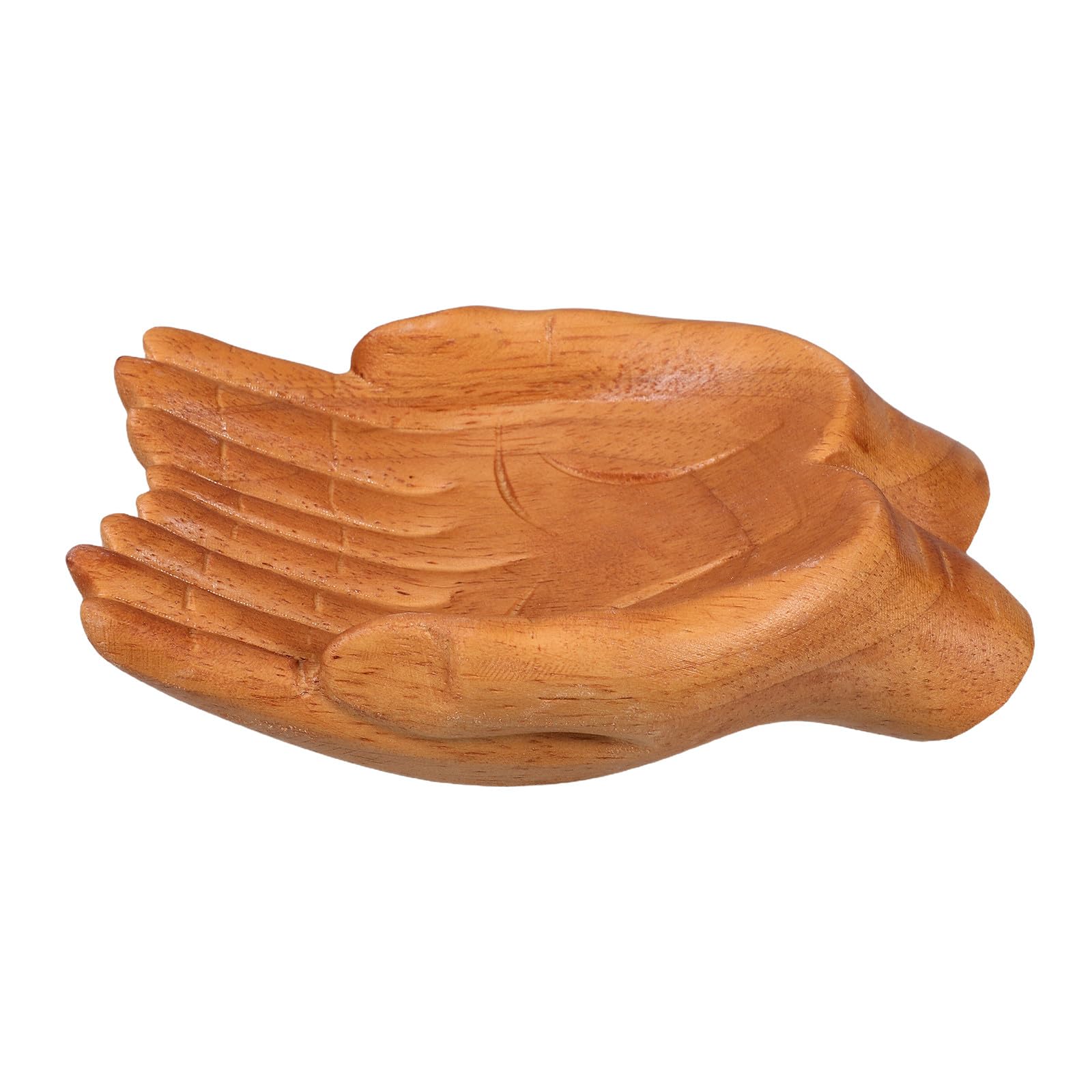 Cuenco pequeño de madera para acabar con el desorden de llaves
