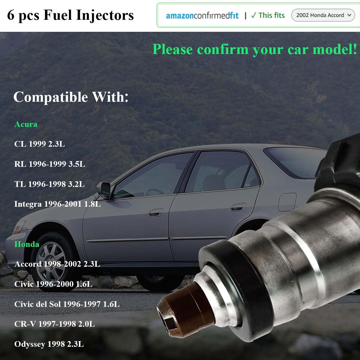 Amazon.co.jp: ホンダシビック1996-2000 1.6L、アコード1998-2002用
