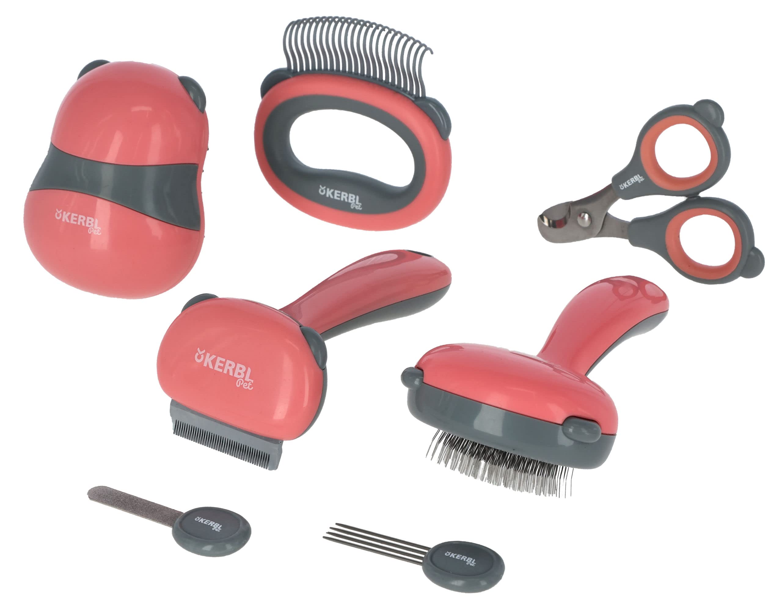 Kerbl Pet Cat grooming set, 7 pieces