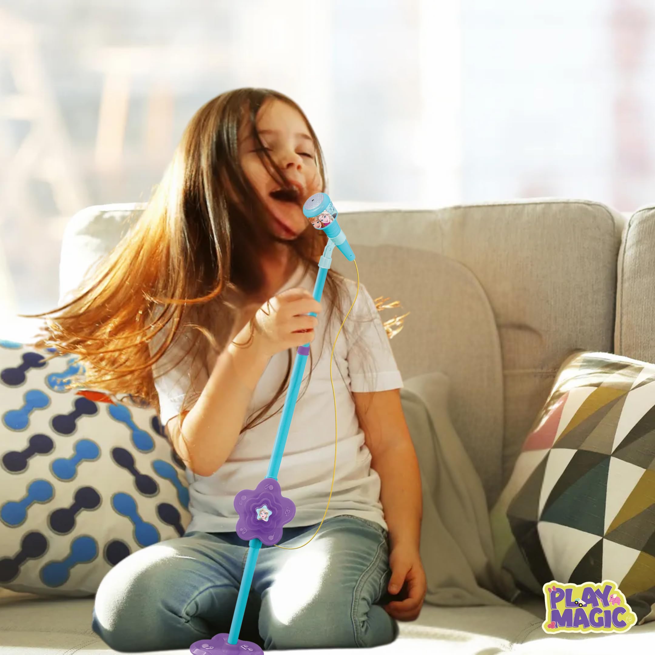 PlayMagic Frozen Microphone - Karaoke for Kids FREE SHIPPING -2