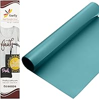 Vista 29 de Firefly Craft - Lámina de vinilo elástico para transferencia de calor, HTV metálico, para planchar para usar con Cricut y Silhouette, para prensa