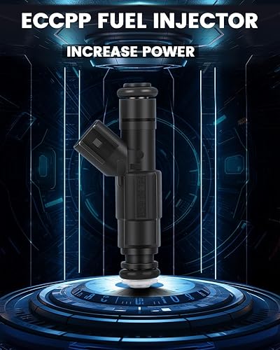 Miniatura 2 de ECCPP 6 inyectores de combustible compatibles con Chrysler Cirrus Sebring para Dodge Caravan Stratus Neon 1999 2000 para Plymouth Breeze Voyager