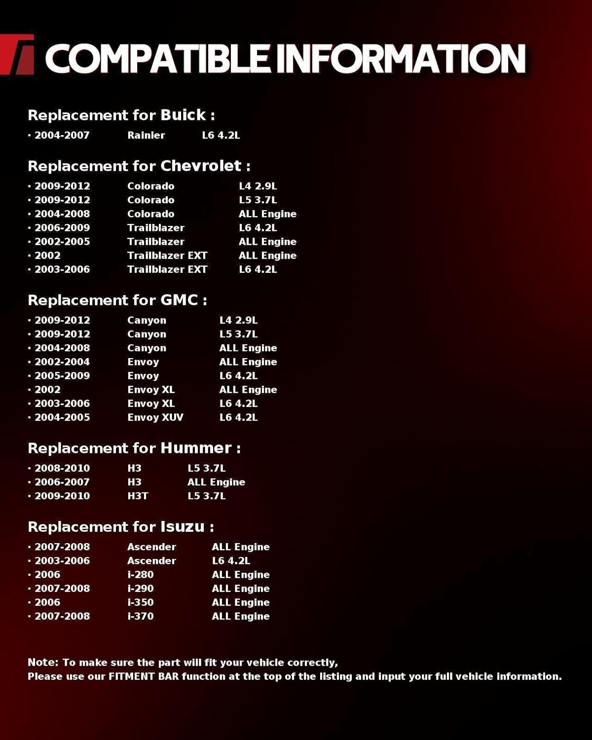 Torchbeam Belt Tensioner Assembly 38178 Compatible with Buick Rainier 2004-07, Chevy Colorado 2004-12, Trailblazer 2002-09, GMC Canyon 2004-12, Envoy 2002-09, Hummer H3 2006-10, Isuzu Ascender 2003-08