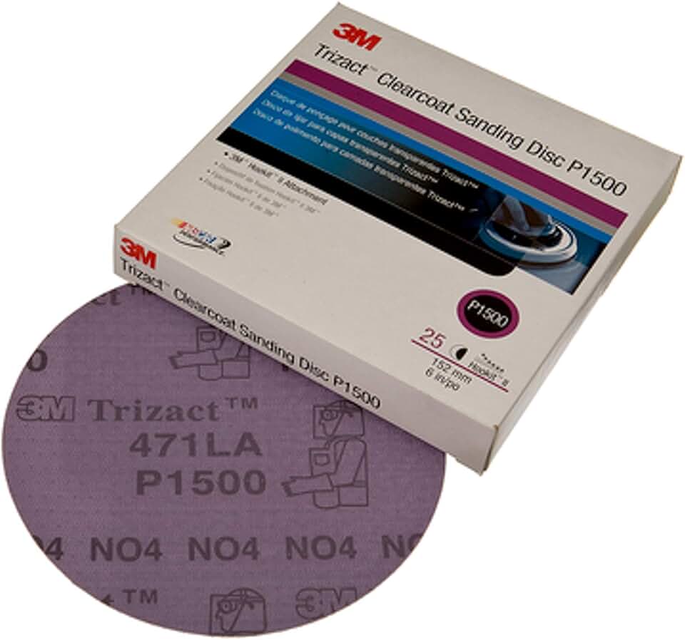 3m 5 inch sanding discs