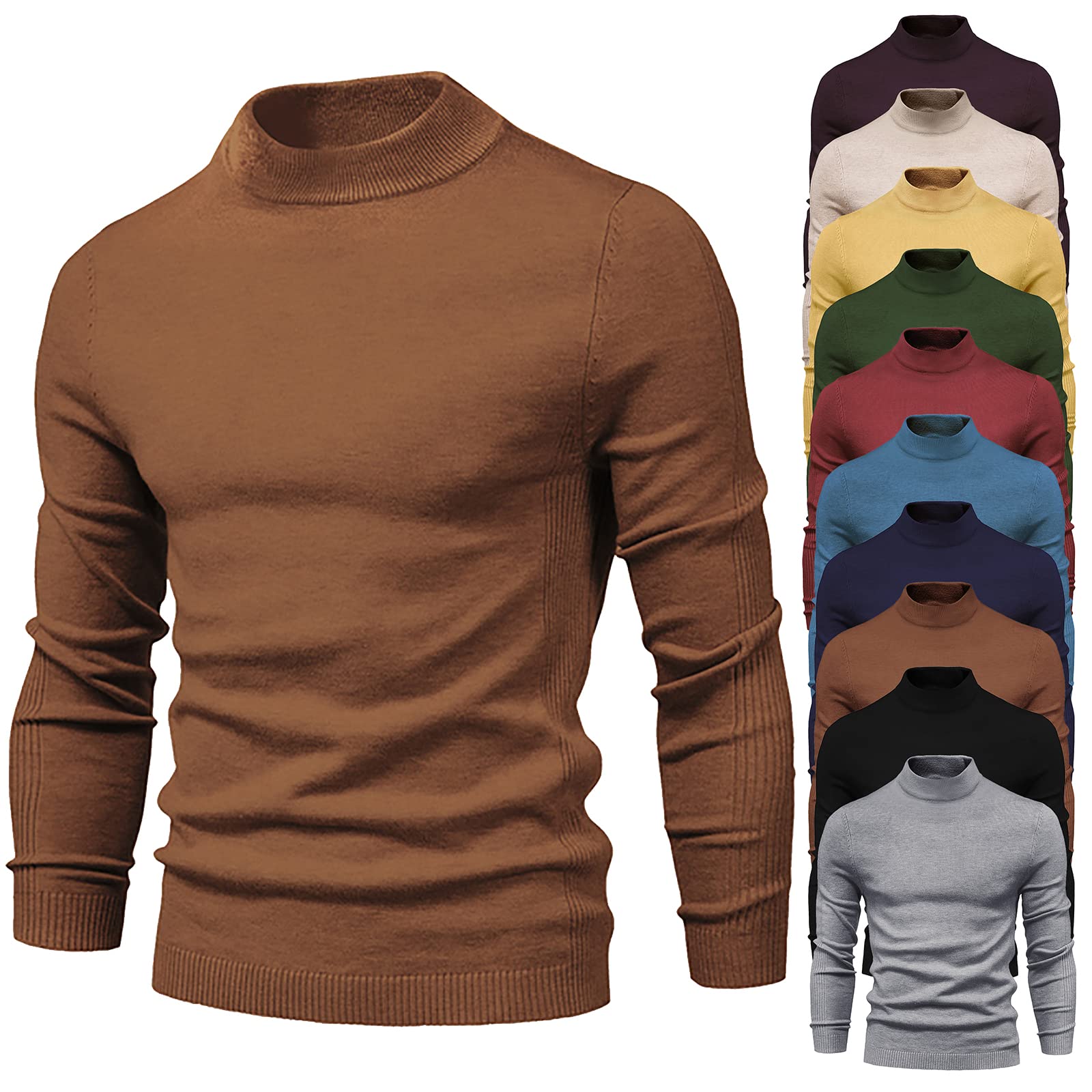 combinar sueter cafe hombre