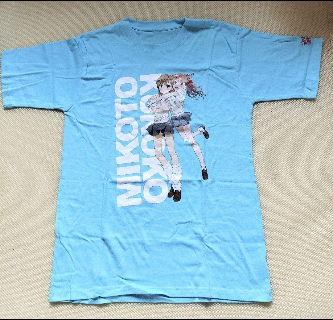 Amazon.co.jp: とある科学の超電磁砲 御坂美琴白井黒子 Tシャツ : ホビー