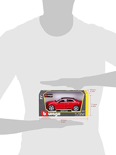 Miniatura 9 de Bburago 15621090R 124 Audi RS 5 Coupé (2019), multicolor