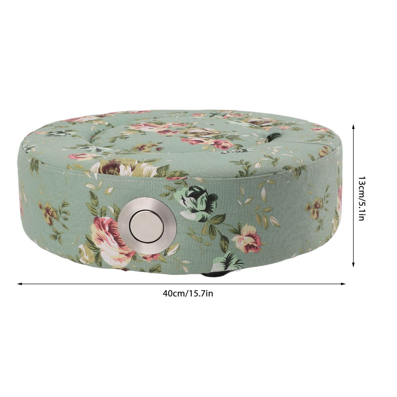 TOPINCN Moxibustion -Kissen Warmer Moxa -Kegelboxhalter, Tragbares Warmes Rauchloses Kit für die Gesundheit von Moxibustion (Blumengrün)