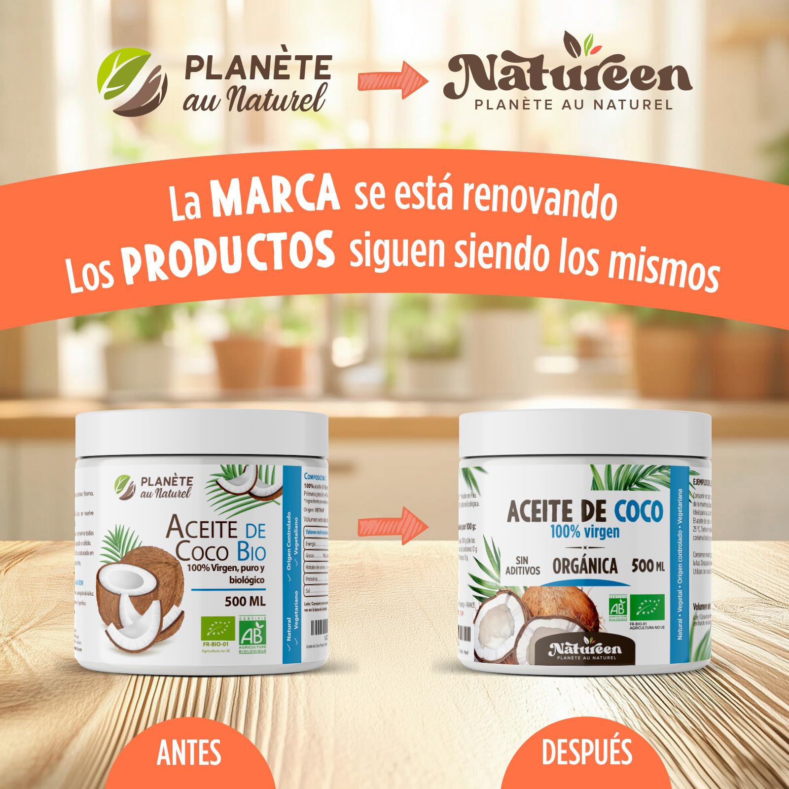Aceite de Coco Virgen Orgánico 1 L Prensado en Frío Virgen Extra