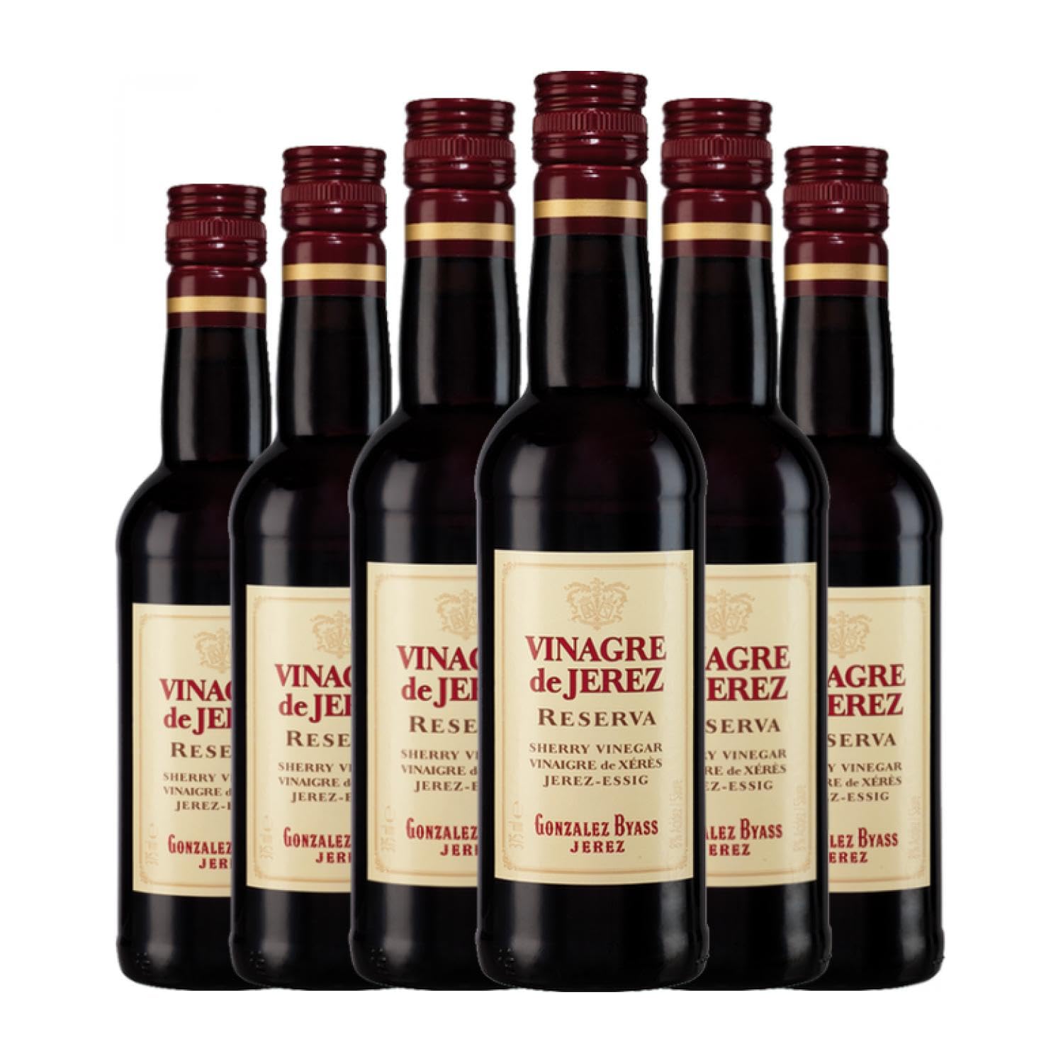 Vinagre González Byass Jerez Reserva Media Botella 37 cl (Caja de 6 Media Botella de 37 cl)