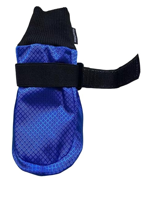 Foto 2 de 6 de Fundas protectoras Vibrant Fellow para patas de perro, resistentes al agua, suaves y antideslizantes