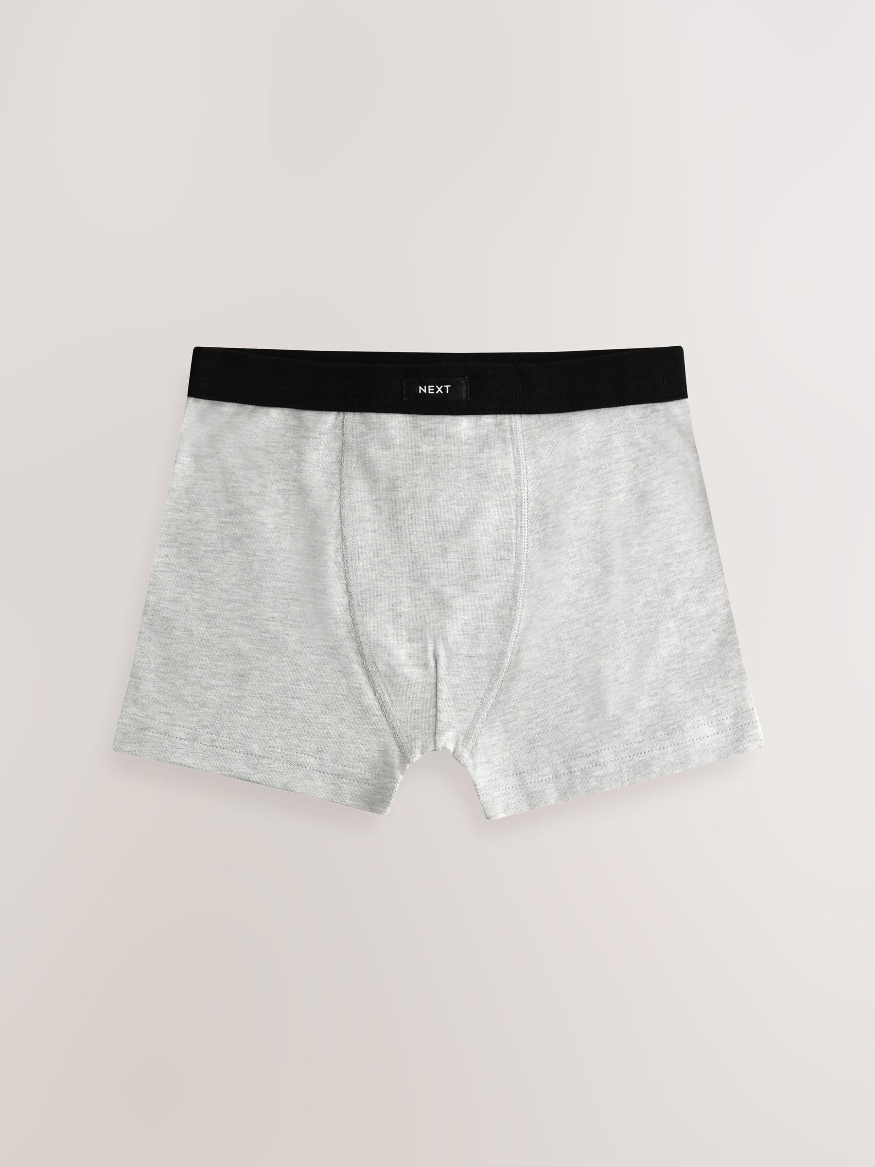NEXT Garçon Boxer Doux à Taille Contrastante, Lot de 5