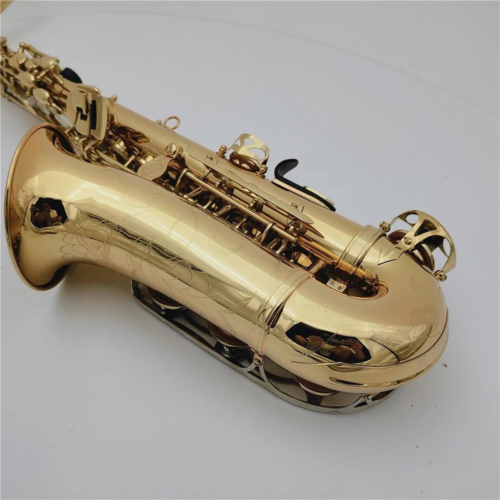 Profesjonalny Saksofon Altowy E Złoty Saksofon Altowy Z Trzciną Ustnikową profesjonalny Saksofon