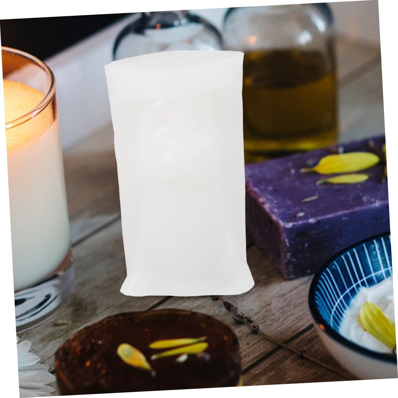Sewroro 3piezas Molde Para Velas Forma De Ángel Moldes Aromáticos Para Velas Perfumadas y Decorativas Para Manualidades y Artesanales