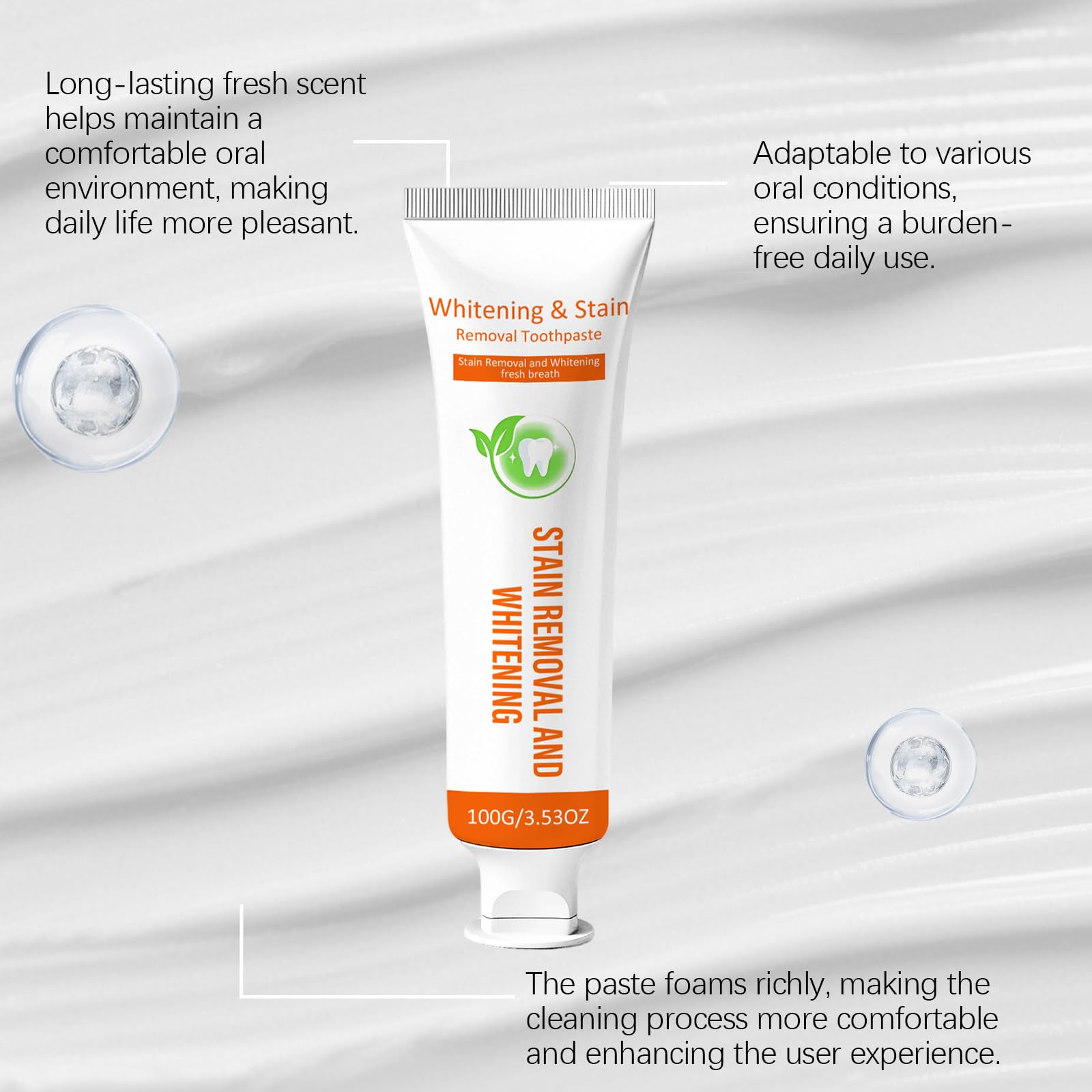 Cavity Healing Tooth Armor + dentifricio per la pulizia profonda + dentifricio + dentifricio sbiancante senza fluoro + dentifricio Sensitivity Relief & Whitening (6 pezzi)