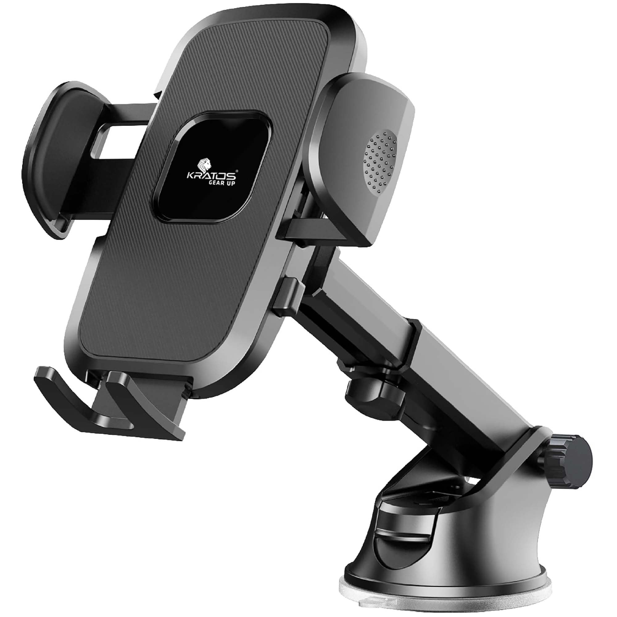 Kratos Grip X3 Premium Mobile Holder for Car with Back Button Unlocking Mechanism, Strong Suction Cup, 360° Rotatable,Car Mobile Holder for Wildshield and Dashboard, Compatible with 4 to 7" Smartphone (B0DBLYB6CS) Amazon Price History, Amazon Price Tracker
