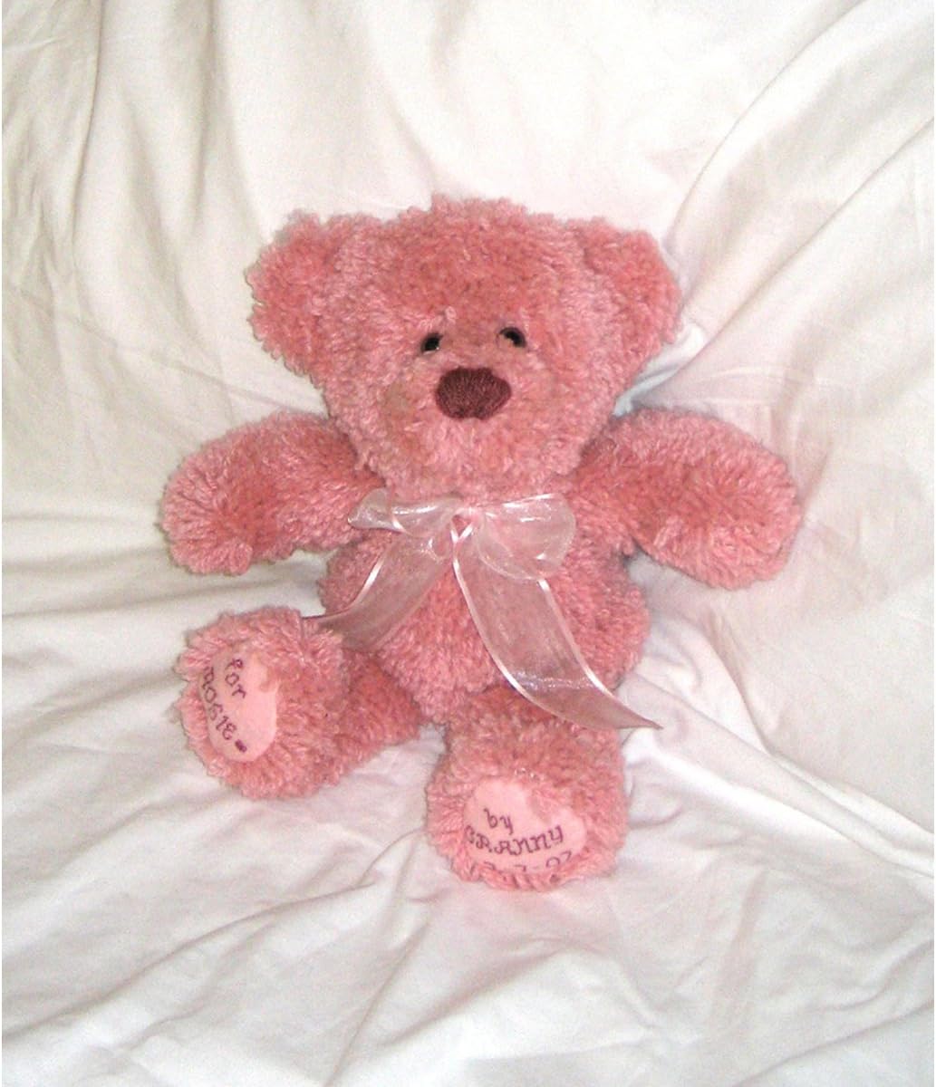 MCG Textiles Huggables Animal Pink Teddy Latch Hook Kit
